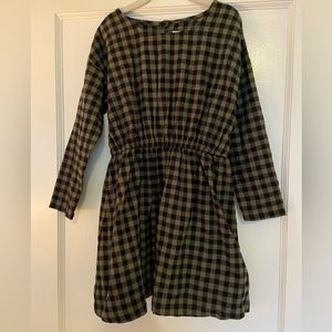 Cotton checked dress, by Miles, size 6